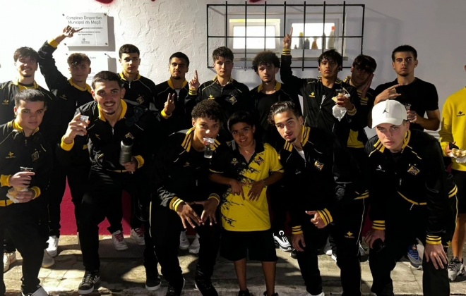 Juniores do Vasco da Gama recebem o Fabril do Barreiro no sábado às 15h30