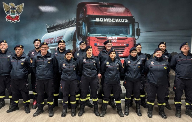 Bombeiros de Sines realizaram provas de promoção na carreira de Bombeiro