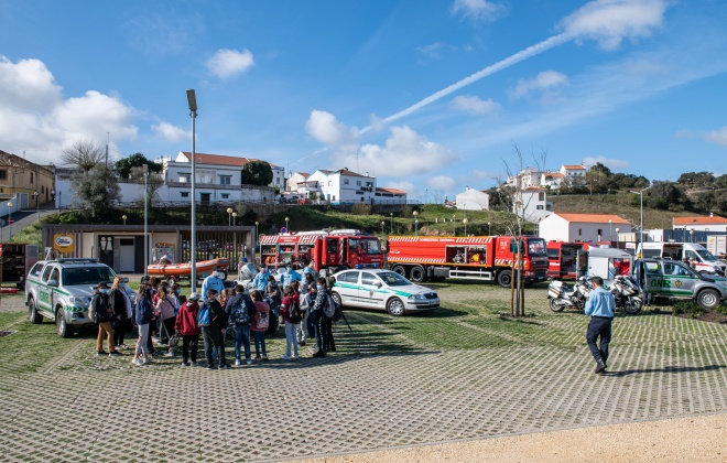 Demonstração de meios e ações de sensibilização marcam o inicio do Mês da Proteção Civil em Odemira