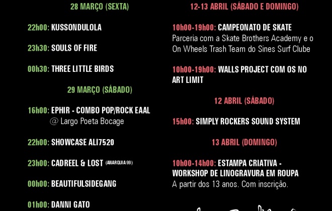 Semana da Juventude de Sines começa hoje e decorre até 13 de abril (com áudio)