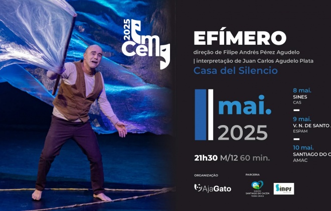 Mostra EmCena volta ao Centro de Artes de Sines nesta quinta-feira