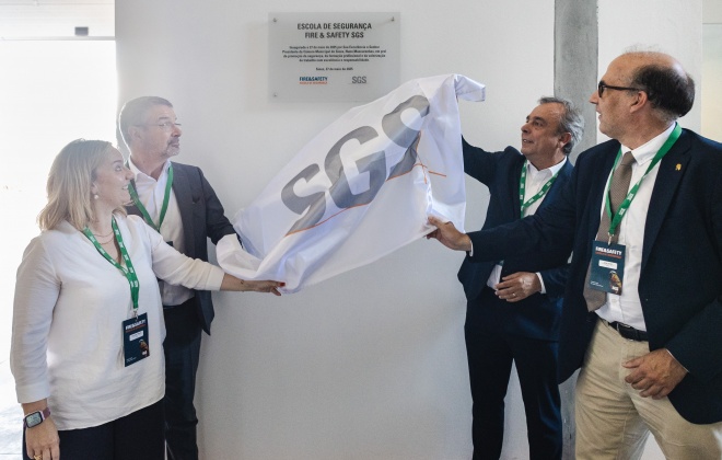SGS inaugura escola prática de segurança em Sines para ajudar a diminuir acidentes de trabalho