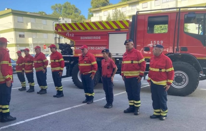 Quatro bombeiros de Santiago do Cacém foram promovidos