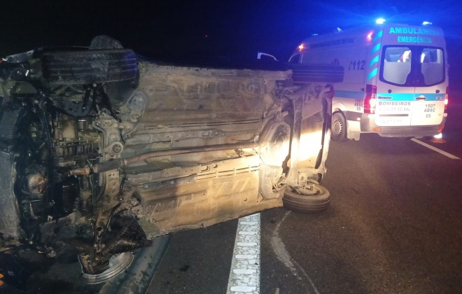 Despiste provoca um ferido na A2 no concelho de Alcácer do Sal