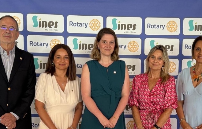 Gisela Santos assume presidência do Rotary Club de Sines