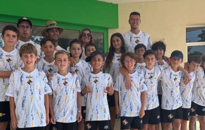 Infantis Sub12 do Vasco da Gama de Sines em 3.º lugar no Aveiro Cup