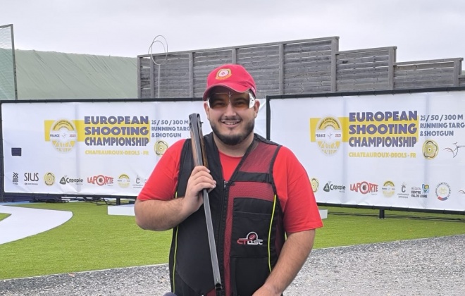 José Vilhena terminou em 4.º lugar no Europeu de Fosso Olímpico