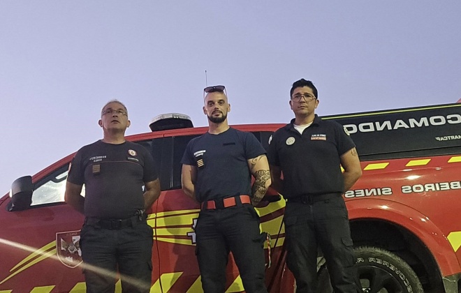 Comandantes do Litoral Alentejano reforçam Posto de Comando em Trancoso