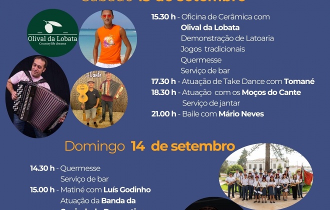 Santiago do Cacém recebe nos dias 13 e 14 de setembro a tradicional Festa na Senhora do Monte