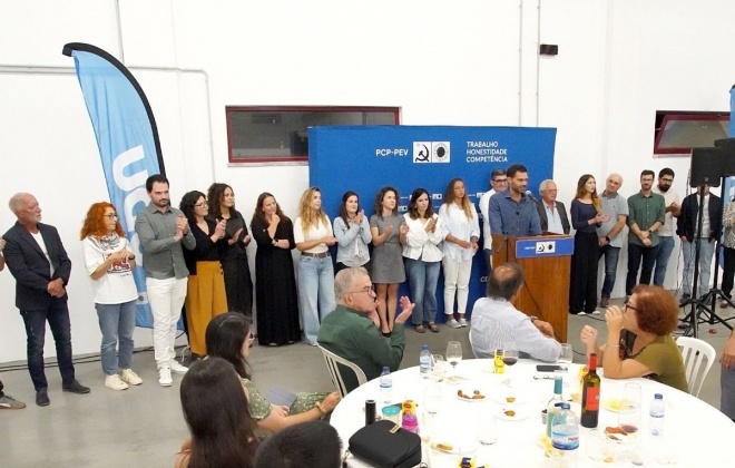 CDU apresentou a lista de candidatos à Junta de Freguesia de Santo André