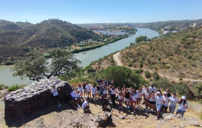 Grupo de jovens do concelho de Odemira visitou Alcoutim