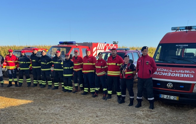 Bombeiros de Alvalade garantem prevenção no BP – Ultimate – Rally Raid Portugal