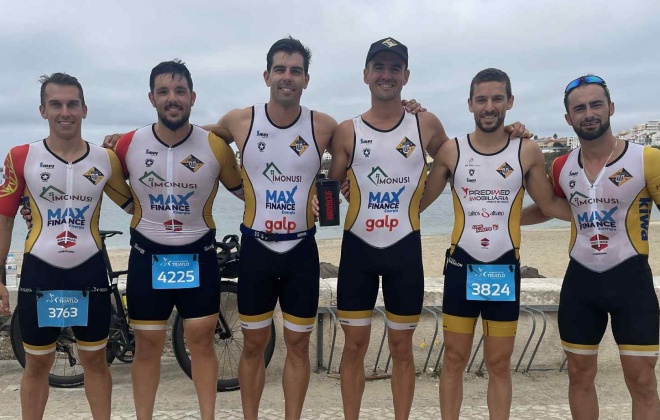 Triatlo do Vasco da Gama em 2.º lugar no Campeonato Regional Absoluto de Aquatlo em Sines