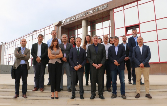 Porto de Sines recebe visita do novo Coordenador Europeu do Corredor Atlântico