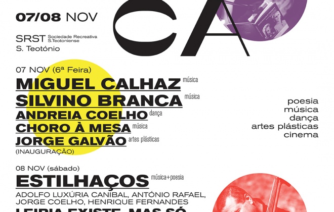 Festival de Cultura e Arte em São Teotónio no fim de semana