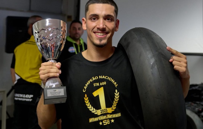 Martim Jesus sagrou-se Campeão Nacional da categoria STK600