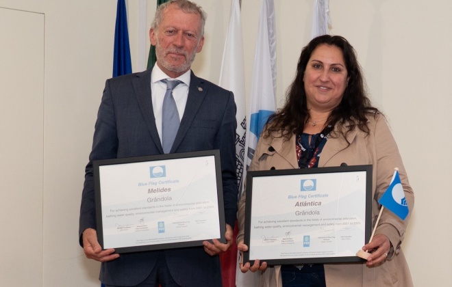 Grândola é o “Município Mais Azul do Alentejo” pelo terceiro ano consecutivo