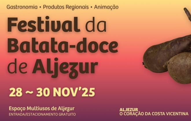 Festival de Batata-doce de Aljezur começa hoje e decorre até domingo
