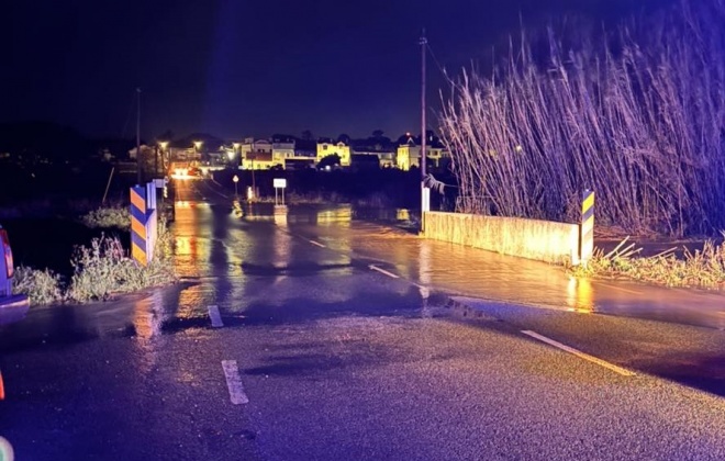 Mau tempo provoca várias ocorrências no Litoral Alentejano