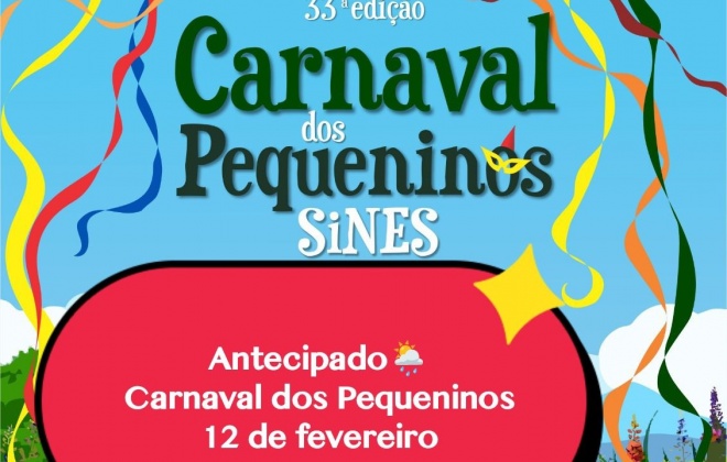 Carnaval do Pequeninos em Sines foi antecipado para quinta-feira