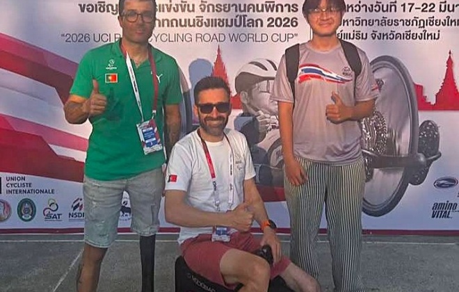 Flávio Pacheco representa Portugal na Taça do Mundo de Paraciclismo na Tailândia