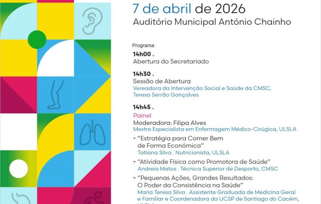 Santiago do Cacém recebe nesta terça-feira o "1.º Fórum Desporto e Saúde"