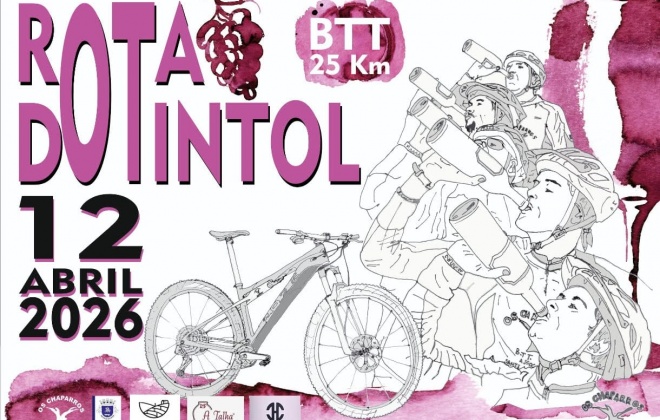 Chaparros BTT Team organizam a “Rota do Tintol 2026” no dia 12 de abril