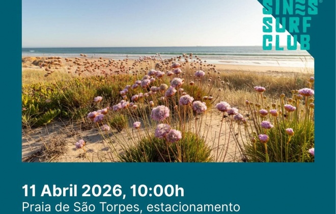 Praia de São Torpes recebe ação de limpeza neste sábado