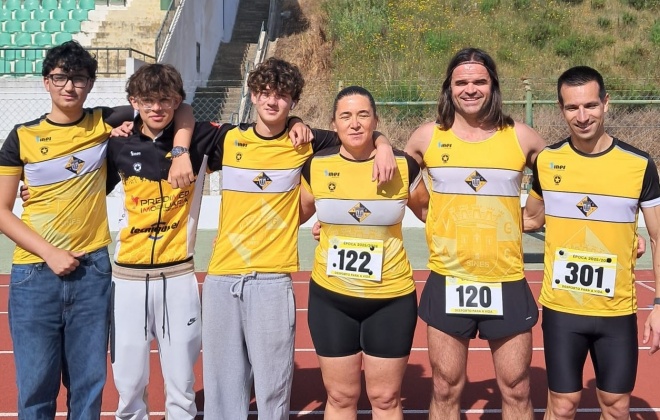 Atletismo do Vasco da Gama de Sines conquista vários lugares de pódio em Odemira