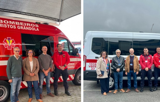 Bombeiros Mistos de Grândola contam com duas novas viaturas