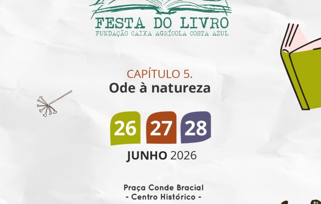 Fundação Caixa Agrícola Costa Azul promove a Festa do Livro nos dias 26, 27 e 28 de junho