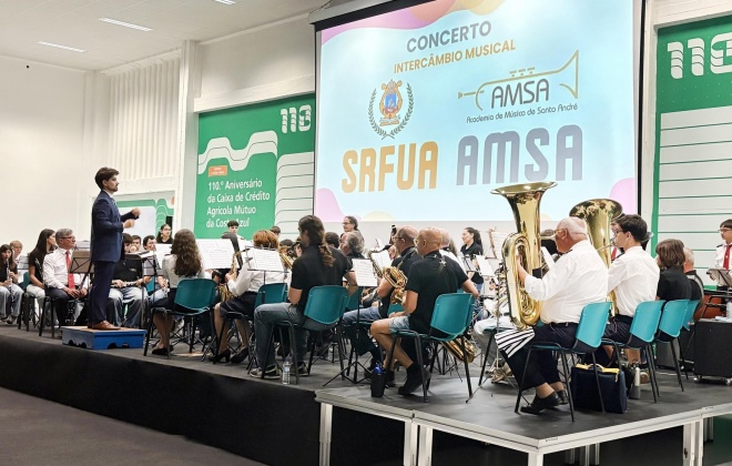 Centro de Formação Crédito Agrícola Costa Azul recebeu concerto na noite de sábado