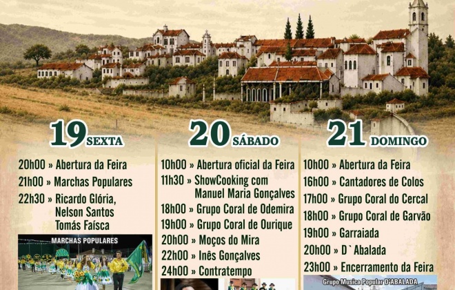 Vila de Colos recebe a partir de hoje a Feira de São João