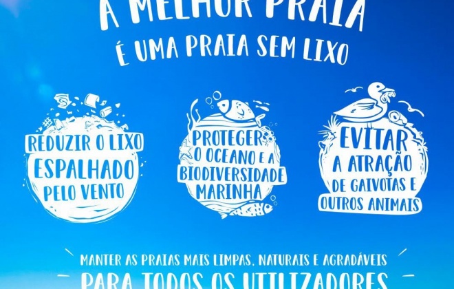 Município de Sines lança campanha para manter praias limpas