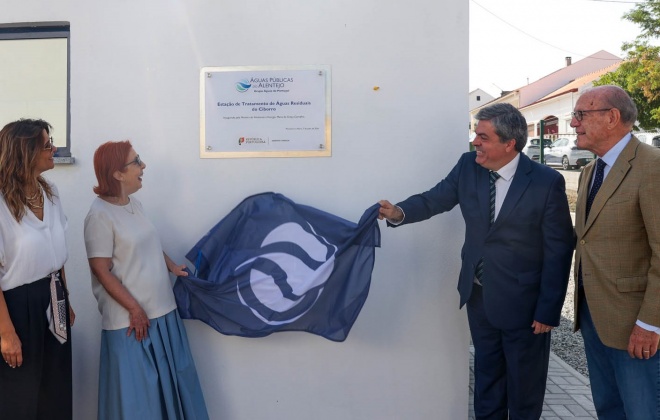 Nova ETAR do Ciborro em Montemor-o-Novo foi hoje inaugurada