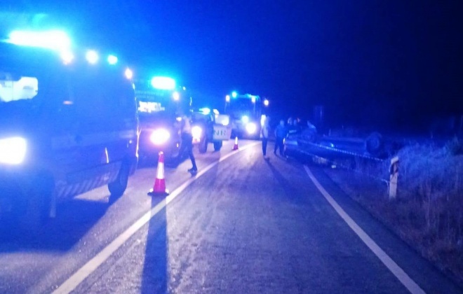 Despiste na EN253 em Alcácer do Sal causa dois feridos ligeiros