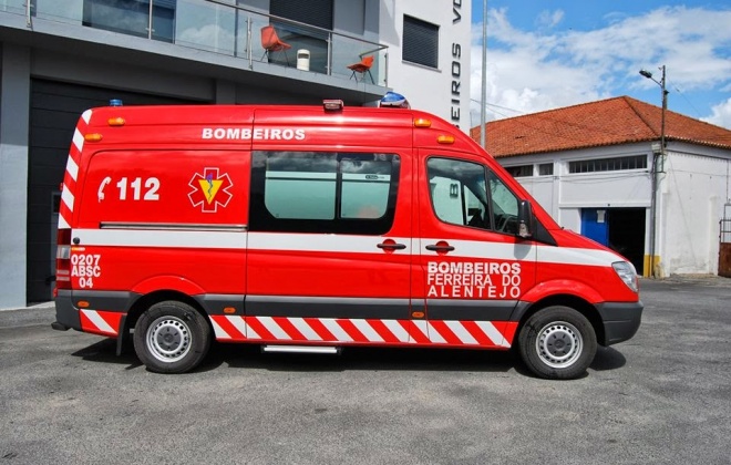 Despiste na EN257 em Ferreira do Alentejo causa dois feridos