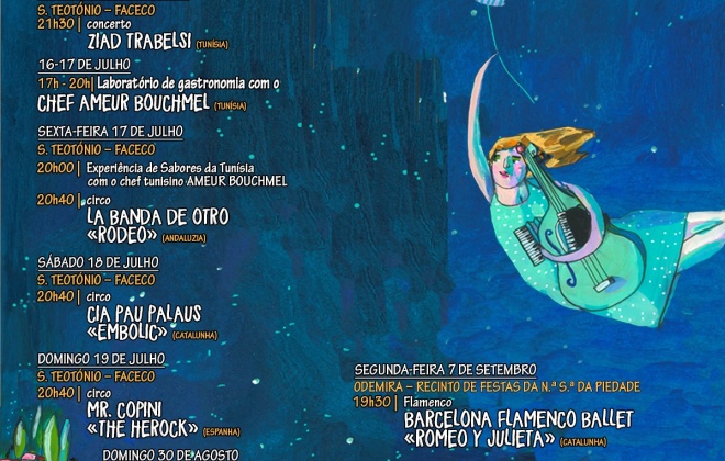 Odemira recebe programação internacional do Festival Sete Sóis Sete Luas