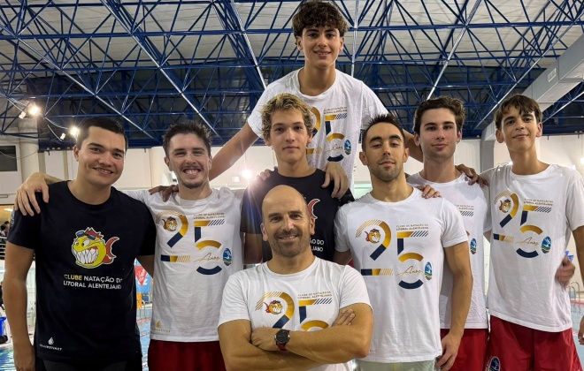 Clube de Natação do Litoral Alentejano garante presença na 3.ª Divisão Nacional