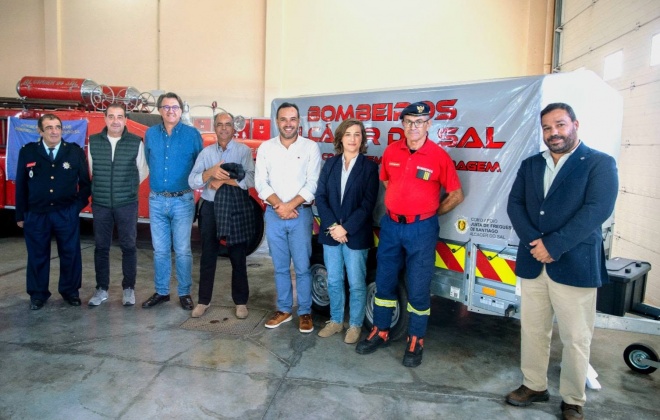 Junta de Freguesia de Santiago reforça Bombeiros de Alcácer do Sal com novo equipamento de bombagem